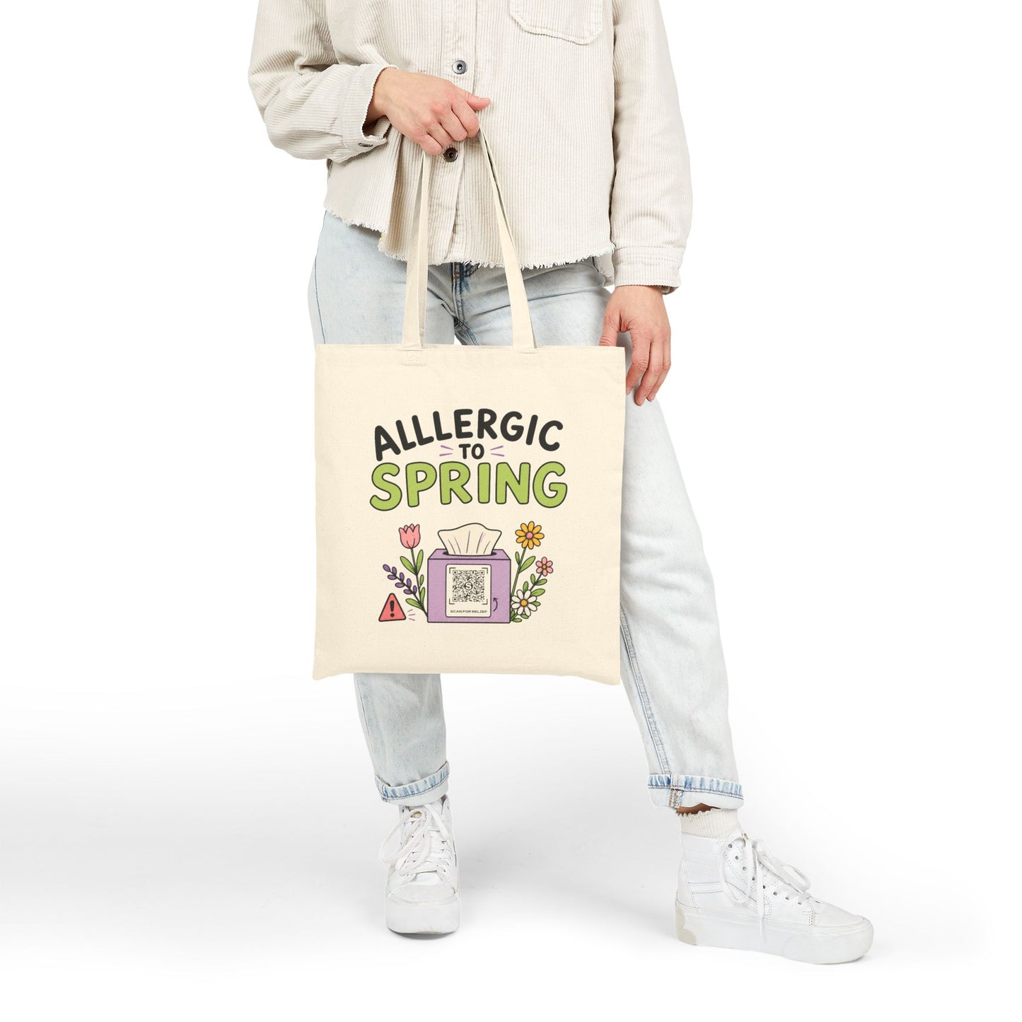 Allergic to Spring - Tote Bag