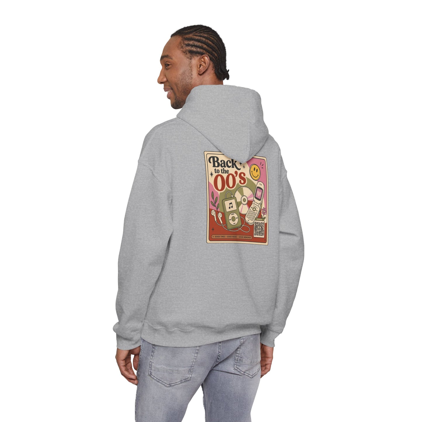 Y2K Retro Hoodie – "Back to the 00s"