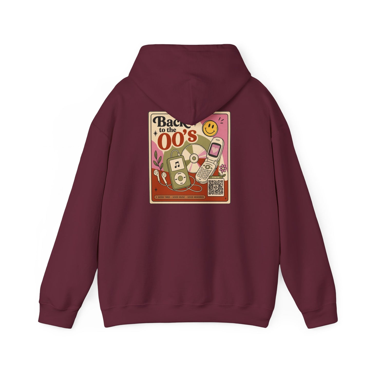 Y2K Retro Hoodie – "Back to the 00s"