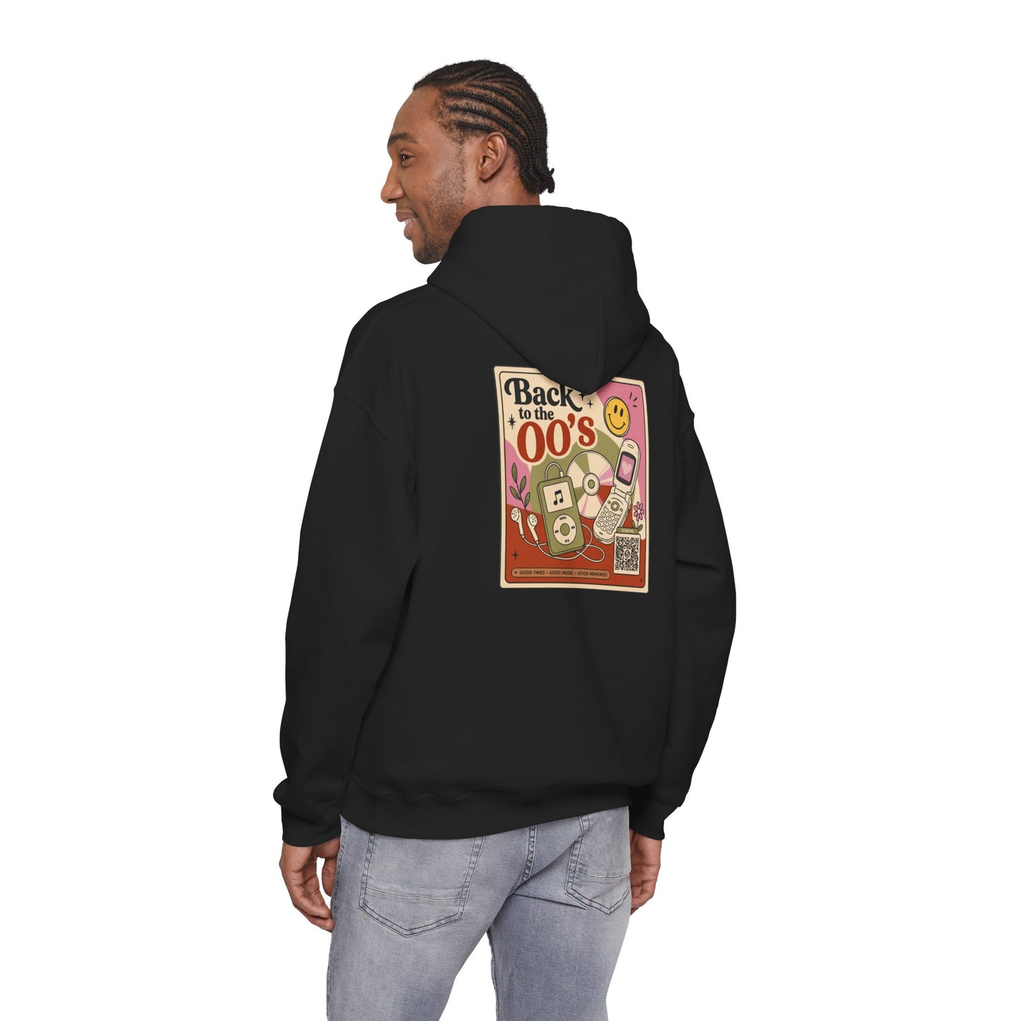 Y2K Retro Hoodie – "Back to the 00s"