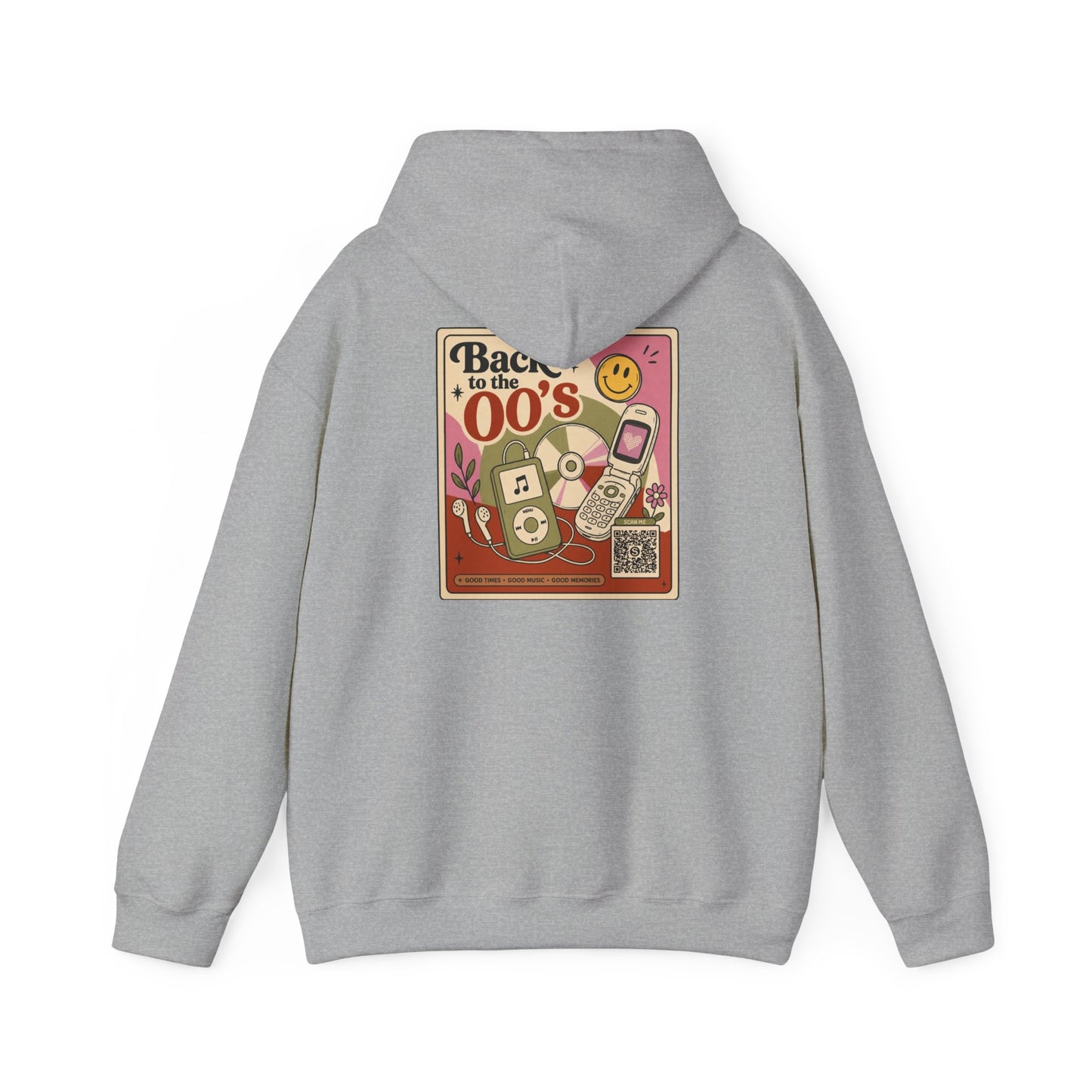 Y2K Retro Hoodie – "Back to the 00s"