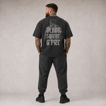 Blood, Sweat And Pre - Oversized Gym Shirt