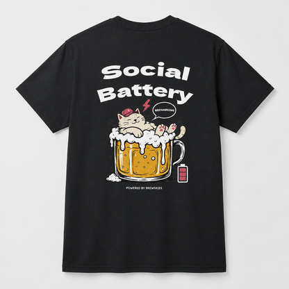 Social Battery - T Shirt