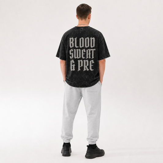 Blood, Sweat & Pre - Oversized Fitness shirt