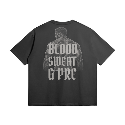 Blood, Sweat And Pre - Oversized Gym Shirt