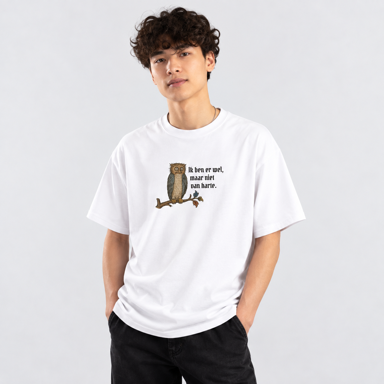 Ik ben er wel maar - T Shirt