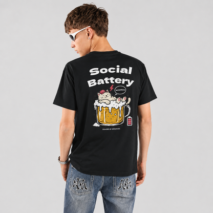 Social Battery - T Shirt
