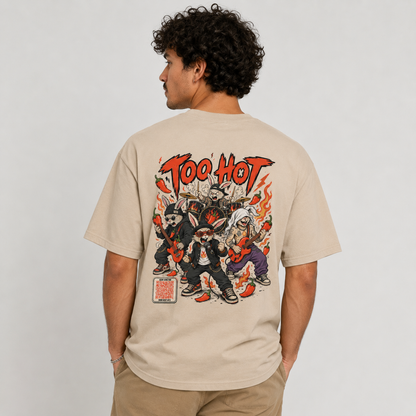 Rock Band - QR Muziek T Shirt